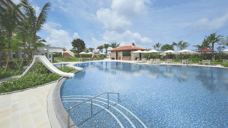 ヒルトン沖縄北谷リゾートのプール